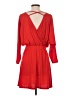 Express Solid Red Cocktail Dress Size XS - photo 2
