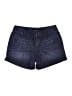 Dear John Plaid Blue Denim Shorts Size 26 waist - photo 1