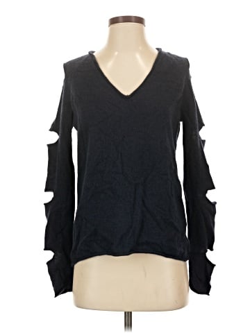 Skull Cashmere Long Sleeve T-Shirt (view 1)