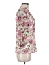 I.N. Studio Floral Pink 3/4 Sleeve Blouse Size M - photo 4