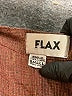 Flax 100% Linen Brown Kimono Size 6 (S) - photo 7