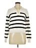 Cider Stripes Ivory Pullover Sweater Size M - photo 1