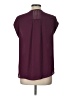 Daniel Rainn 100% Polyester Burgundy Short Sleeve Blouse Size L - photo 2