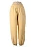 Comfrt Solid Yellow Sweatpants Size M - photo 1