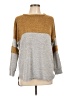 My Story Color Block Gray Pullover Sweater Size L - photo 1