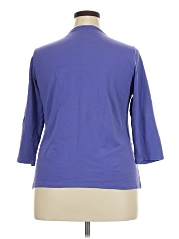 JM Collection 3/4 Sleeve T-Shirt (view 2)