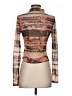 Missguided Brown Long Sleeve Top Size 4 - photo 2