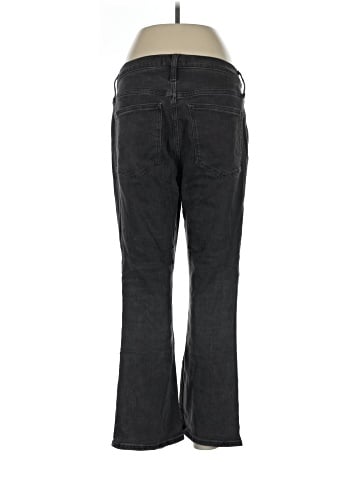 Madewell Kick Out Crop Jeans in Starkey Wash (view 2)