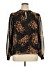 CAbi 100% Polyester Black Long Sleeve Blouse Size XL - photo 1