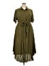 BLOOMCHIC 100% Rayon Green Casual Dress Size 18 - 20 - photo 1