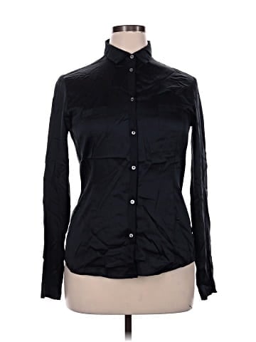 Max Mara Long Sleeve Silk Top (view 1)