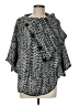 Papillon 100% Acrylic Gray Poncho Size M - photo 1
