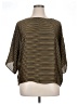 MICHAEL Michael Kors 100% Polyester Brown 3/4 Sleeve Blouse Size XL - photo 1
