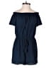 Bebop 100% Polyester Solid Blue Romper Size XS - photo 1
