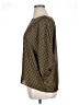 MICHAEL Michael Kors 100% Polyester Brown 3/4 Sleeve Blouse Size XL - photo 5