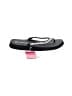 Caribbean Cartel Black Flip Flops Size 8 - photo 1
