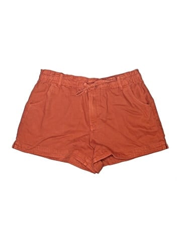 Madewell Tie-Waist Shorts in Garment Dye: Airy Denim Edition (view 1)