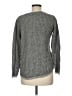 Jeanne Pierre 100% Cotton Tweed Gray Pullover Sweater Size M - photo 2
