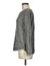 Jeanne Pierre 100% Cotton Tweed Gray Pullover Sweater Size M - photo 5