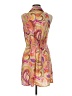Easel 100% Polyester Paisley Pink Cocktail Dress Size M - photo 2