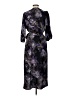 Connected Apparel Paisley Purple Cocktail Dress Size 10 - photo 2