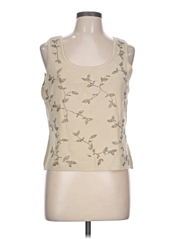 Sandra Darren Sleeveless Top (view 1)