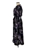 Connected Apparel Paisley Purple Cocktail Dress Size 10 - photo 5