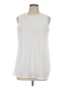 Apt. 9 White Sleeveless Blouse Size L - photo 1