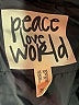 Peace Love World 100% Polyester Black Coat Size XXS - photo 6