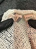 Roxy 100% Acrylic Stripes Ivory Pullover Sweater Size S (kids) - photo 3