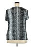 Jaclyn Smith Silver Short Sleeve T-Shirt Size XXL - photo 2