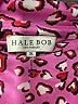 Hale Bob Animal Print Pink Long Sleeve Blouse Size XL - photo 7