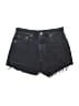 Levi's Hearts Black Denim Shorts Size 28 waist - photo 1