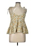 E&M Collection Yellow Sleeveless Top Size L - photo 1