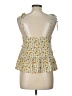 E&M Collection Yellow Sleeveless Top Size L - photo 2