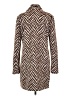 Maurices 100% Polyester Chevron-herringbone Brown Coat Size XS - photo 2
