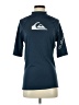 Quiksilver Blue Short Sleeve Turtleneck Size S - photo 1