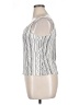 Xscape Silver Sleeveless Top Size XL - photo 5