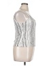 Xscape Silver Sleeveless Top Size XL - photo 4