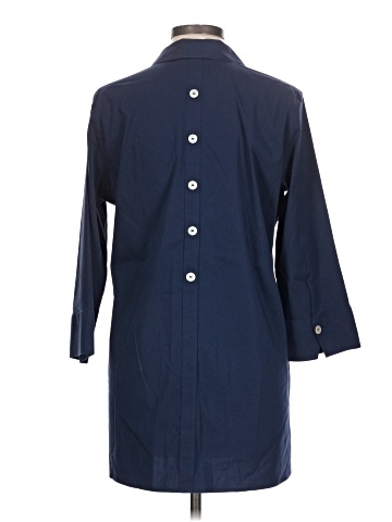 Foxcroft 3/4 Sleeve Button-Down Shirt (view 2)
