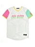 Nike 100% Polyester Color Block White Short Sleeve Jersey Size XL (youth) - photo 1