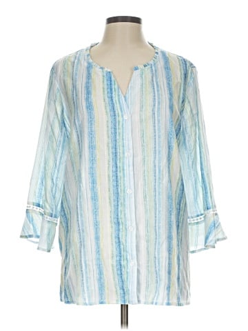Alfred Dunner 3/4 Sleeve Blouse (view 1)