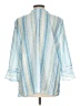 Alfred Dunner Blue 3/4 Sleeve Blouse Size L - photo 2