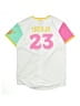 Nike 100% Polyester Color Block White Short Sleeve Jersey Size XL (youth) - photo 2