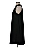 Suzanne Betro 100% Polyester Solid Black Casual Dress Size M - photo 5