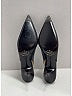Prada 100% Leather Black Leather Slingback Pumps Size EU 36 1/2 - photo 9