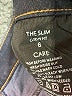 Ann Taylor Chevron-herringbone Blue Jeans Size 6 - photo 9