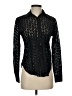 Boston Proper Black Long Sleeve Blouse Size 4 - photo 1