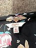 Candie's 100% Polyester Floral Black Long Sleeve Blouse Size XL - photo 4