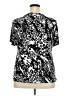 JM Collection Black Short Sleeve Blouse Size 2X - photo 2